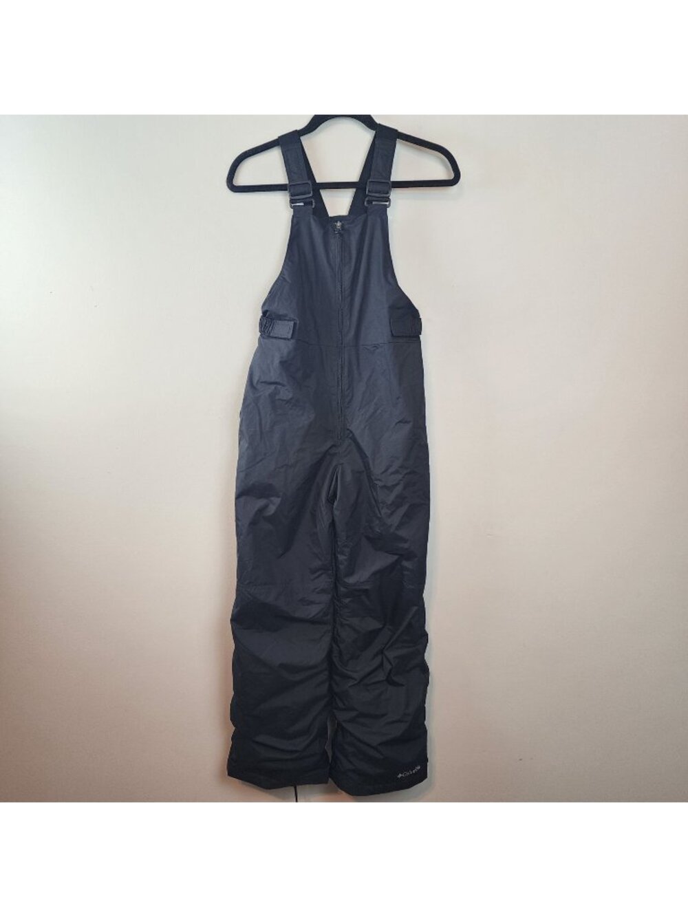 Columbia sz L 14-16  kids Black Snow Bib Overalls Winter Gear Ski
